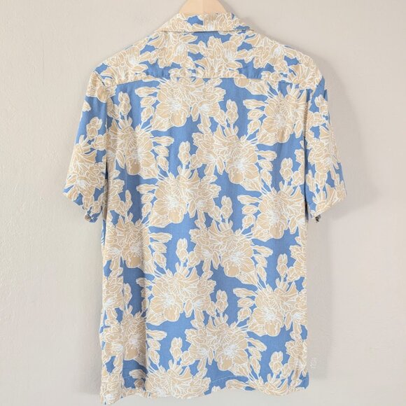 Denim & Flower Ricky Singh Short Sleeve Camp Collar Hawaiian Shirt - Men's L - Picture 2 of 6